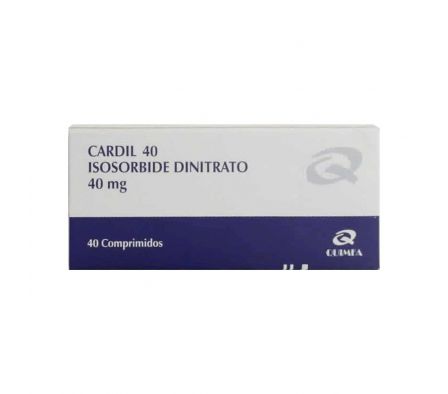 CARDIL 40 MG. CJ X 40 COMPRIMIDOS