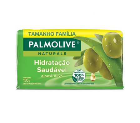 Palmolive jabon aloe y oliva unid.150 gr../.