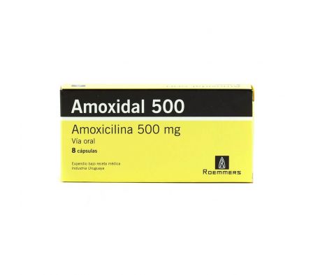 AMOXIDAL 500 CJ X 8 CAPSULAS