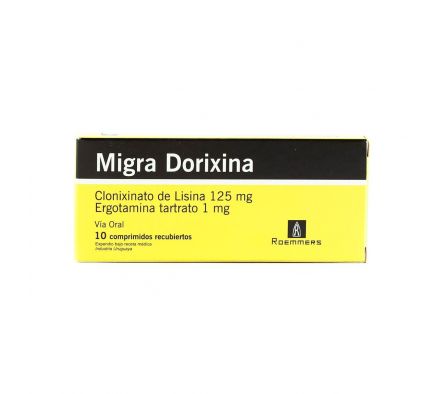MIGRA DORIXINA CJ X 10 COMPRIMIDOS
