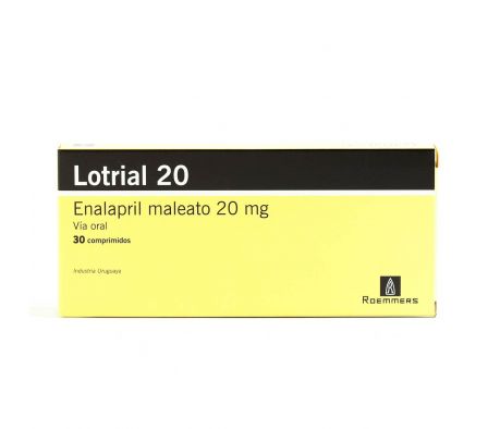 LOTRIAL 20 CJ X 30 COMPRIMIDOS