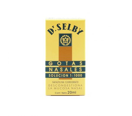 DR. SELBY GTS. NASALES FRASCO X 20 ML.