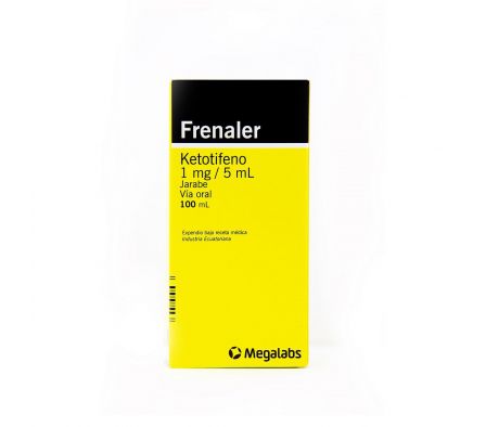 FRENALER JARABE FRASCO X 100 ML.