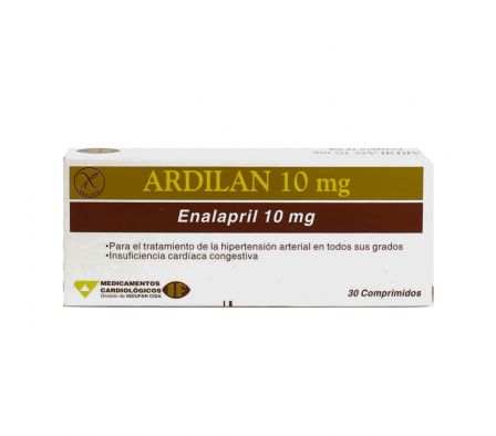 ARDILAN 10 MG CJ X 30 COMPRIMIDOS