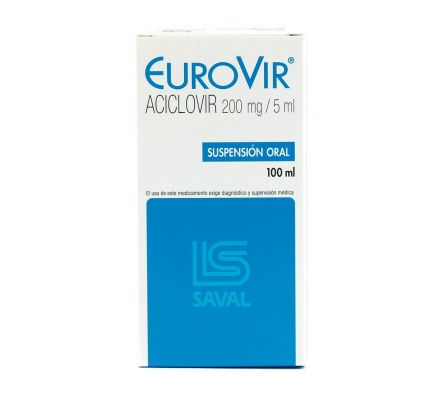 EUROVIR 200 MG. SUSP. FRASCO X 100 ML.