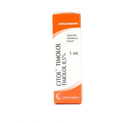 CITOL TIMOLOL 0,50% COL.X 5 ML. CJ