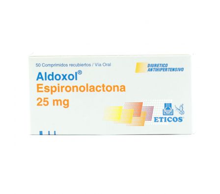 ALDOXOL 25 CJ X 50 COMPRIMIDOS