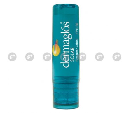 DERMAGLOS SOLAR PROTECTOR LABIAL FPS 30 UNID X 3,4 GR.