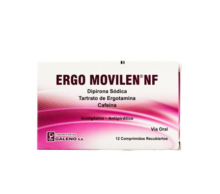 ERGO MOVILEN NF. CJ X 12 COMPRIMIDOS