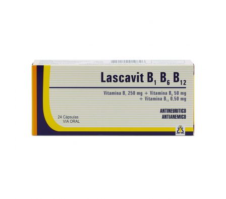 LASCAVIT B1B6B12 CJ X 24 CAPSULAS