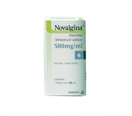 Novalgina Metamizol Sódico (Dipirona) 250 Mg / 5 Ml Jarabe - Frasco De ...