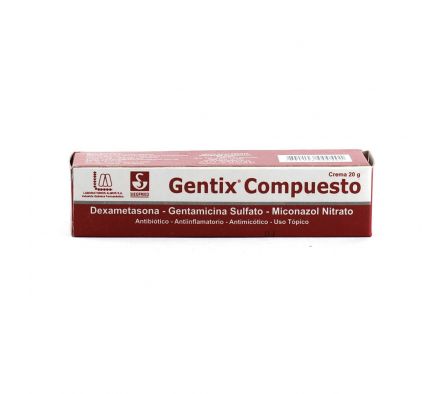 GENTIX COMPUESTO CREMA CJ X 20 GRAMOS