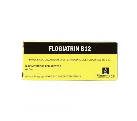 FLOGIATRIN B12 CJ X 20 COMPRIMIDOS