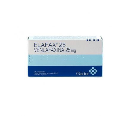 ELAFAX 25 MG. CJ X 30 COMPRIMIDOS