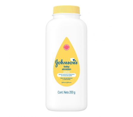 Johnsons Baby Fécula Natural - Frasco de 200 g