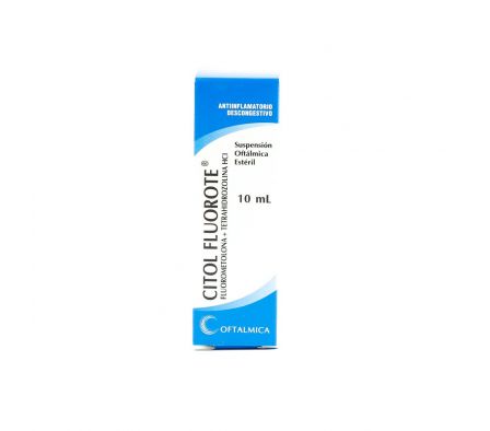 CITOL FLUOROTE OFTAL. GOTAS FRASCO X 10 ML.
