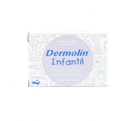 DERMOLIN INFANTIL JABON CJ X 60 GR.