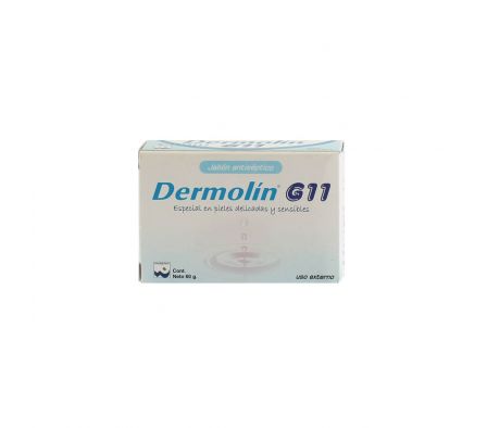DERMOLIN G11 JABON CJ X 60 GR.