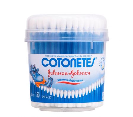 Johnsons cotonetes pote150 unid./.
