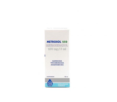 METROSOL 250 MG. SUSP. FRASCO X 100 ML.