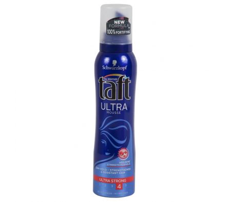 Taft ultra fuerte azul mousse fijador fr.150 ml../.