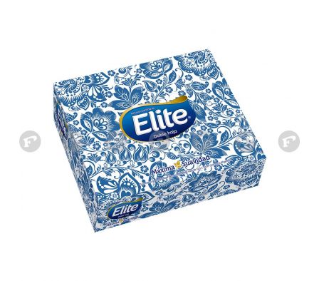 Elite carilina pañuelos facial 75 unid.