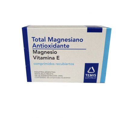 TOTAL MAGNES. ANTIOXID. MAGNES. VIT. E CJ X 30 COMP. REC.