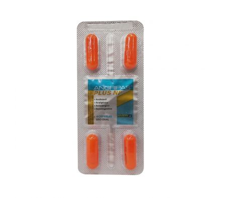 ANGRIPAS PLUS N.F 1 BLISTER X 4 CAPSULAS
