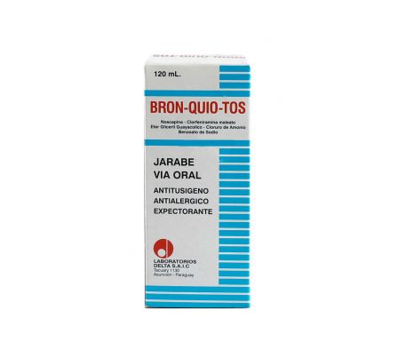 BRONQUIOTOS JARABE FRASCO X 120 ML.
