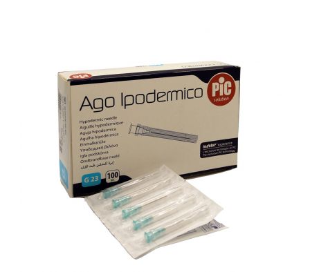 AGUJA (23 X 1)(AGUJA CORTA)  X 1 (300388) UNID.