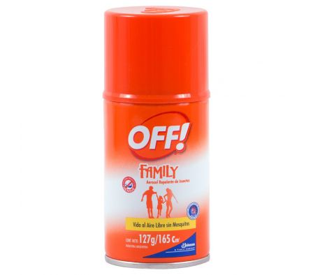 OFF REPELENTE SPRAY X 165 ML. FRASCO