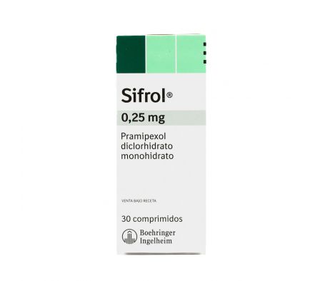 SIFROL 0,25 MG. CJ X 30 COMPRIMIDOS