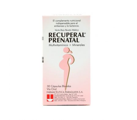 RECUPERAL PRENATAL FRASCO X 30 COMPRIMIDOS