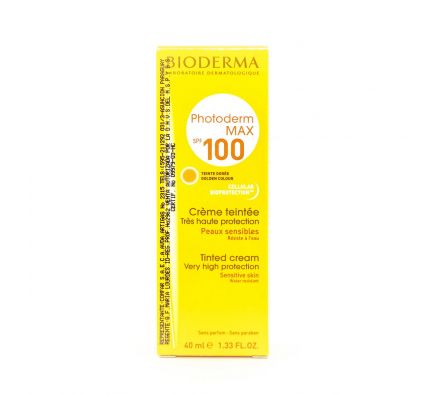 Bioderma photoderm max spf 100 creme color doree
