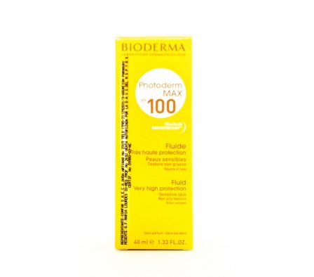 Bioderma photoderm max spf100 fluido 40 ml