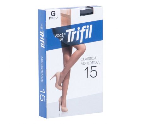 TRIFIL MEDIAS NEGRO GRANDE N.008 CJ./.