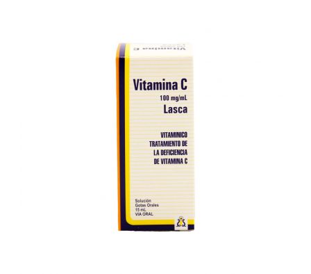 VITAMINA C LASCA GOTAS FR. X 15 ML.