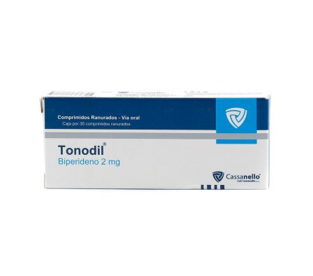 TONODIL 2 MG. CJ X 30 COMPRIMIDOS