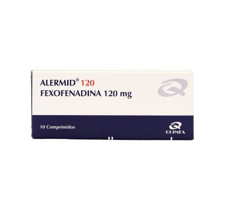 ALERMID 120 MG. CJ X 10 COMPRIMIDOS
