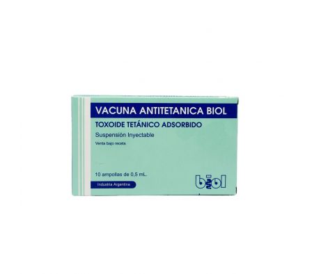 VAC.ANTITETANICA BIOL 75 UI. X 1 AMPOLLA
