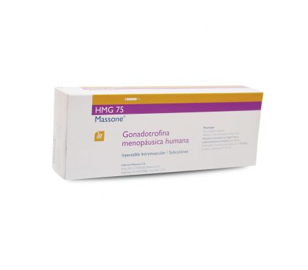 HMG 75 UI. AMPOLLA X 1 AMPOLLA