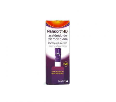 NASACORT AQ SPRAY NASAL FR. X 120 DOSIS