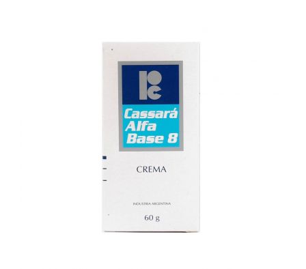 ALFA BASE 8 CREMA CJ X 60 GRAMOS