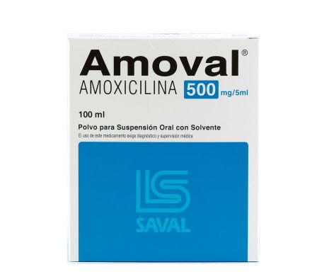 AMOVAL 500 MG. SUSP. FRASCO X 100 ML.