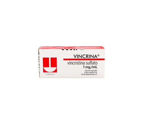 VINCRINA INY. CJ X 1 AMPOLLA