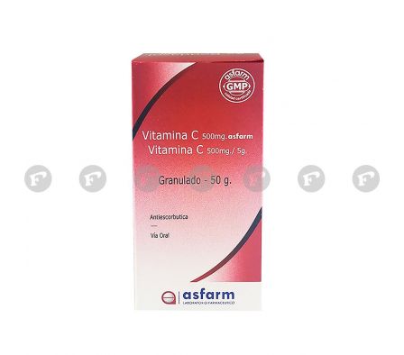 VITAMINA C AS FARM GRANULADO CJ X 50 GR.