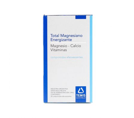 TOTAL MAGNES. ENERGIZ. MAG-CALCIO-VIT. CJ X 24 COMP. EFERV.