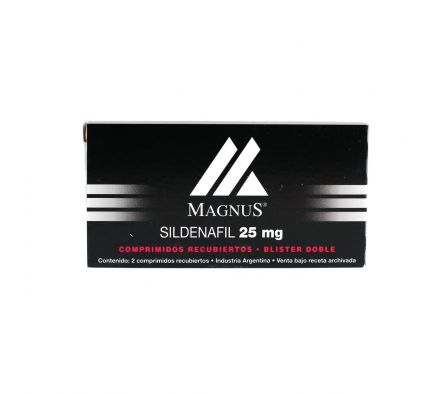 MAGNUS 25 MG. CJ X 2 COMPRIMIDOS