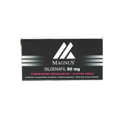 MAGNUS 50 MG. CJ X 2 COMPRIMIDOS