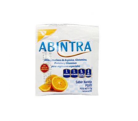 ABINTRA NARANJA SUPLEMENTO NUTRICIONAL SOBRE X 27 GR.